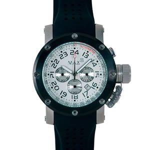 MAX マックス 腕時計 MAX426 47mm Face  ブラック、シルバー　ブラック　クロノグラフ ウォッチ　国内正規商品｜mmworld