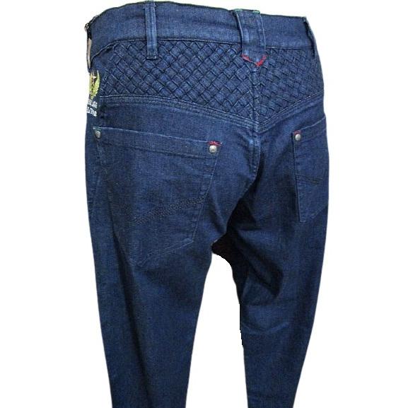 お1人様1点限り パジェロ メンズ 紳士服 セール 50 オフ Pagelo 春夏 ノータック ストレッチ デニムパンツ 細身シルエット ブランド 絶対一番安い Solutionspcchezvous Fr