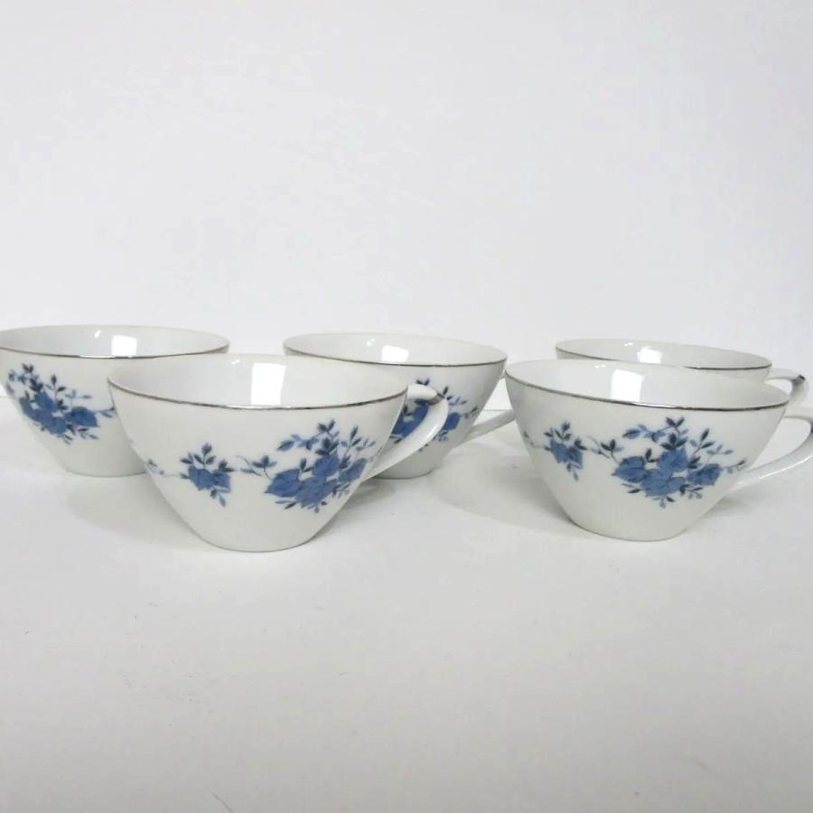 GOLD CHINA ティーカップ 5個セット ゴールド チャイナ VINTAGE JAPAN