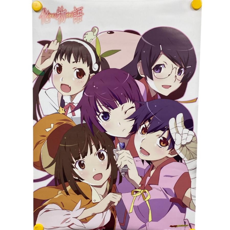 化物語 ポスター 戦場ヶ原ひたぎ 羽川翼 八九寺真宵
