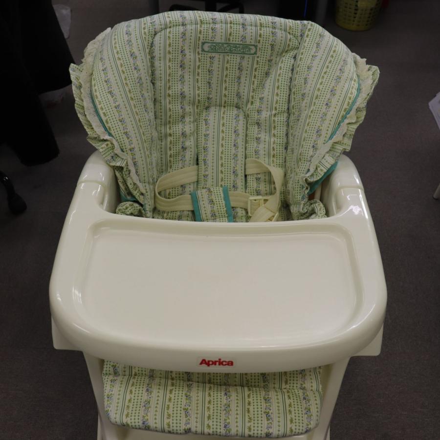 Aprica アップリカ ハイローベッド&チェア（ニュースイング）DC390N 横