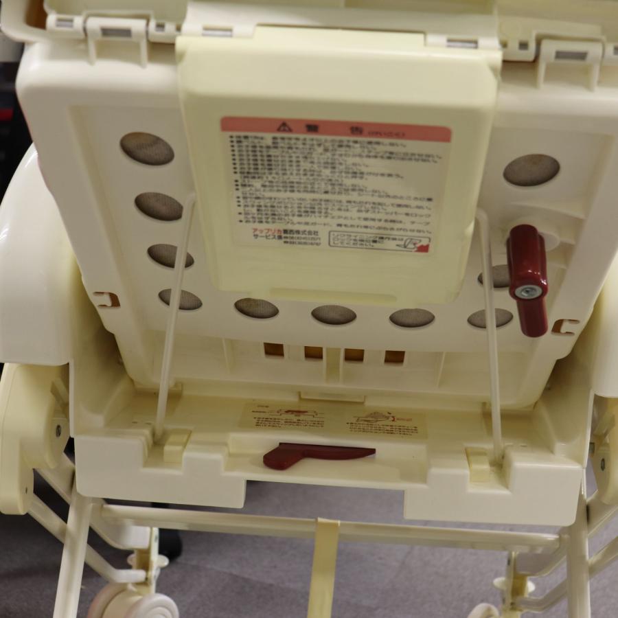 Aprica アップリカ ハイローベッド&チェア（ニュースイング）DC390N 横