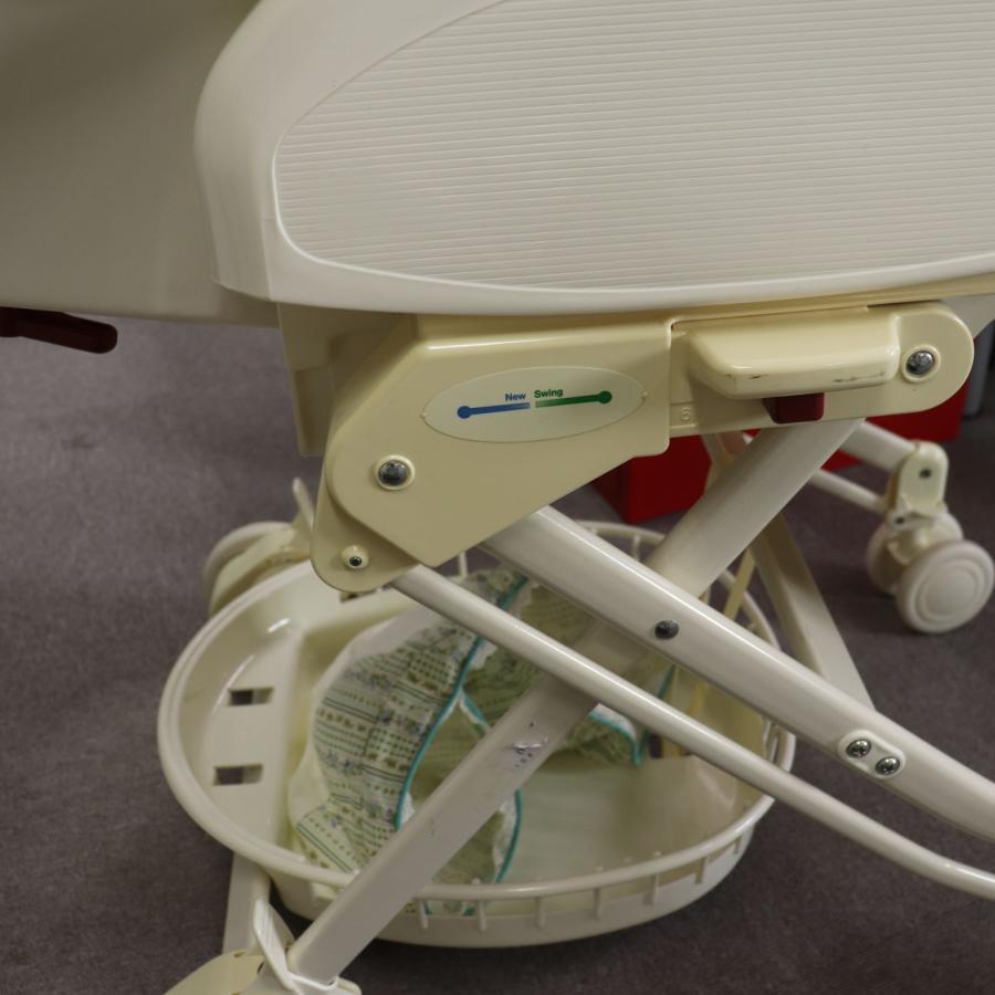 Aprica アップリカ ハイローベッド&チェア（ニュースイング）DC390N 横