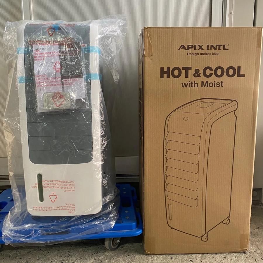 新品 未使用 APIX INTL ホット＆クール モイスト ファンヒーター AHC 