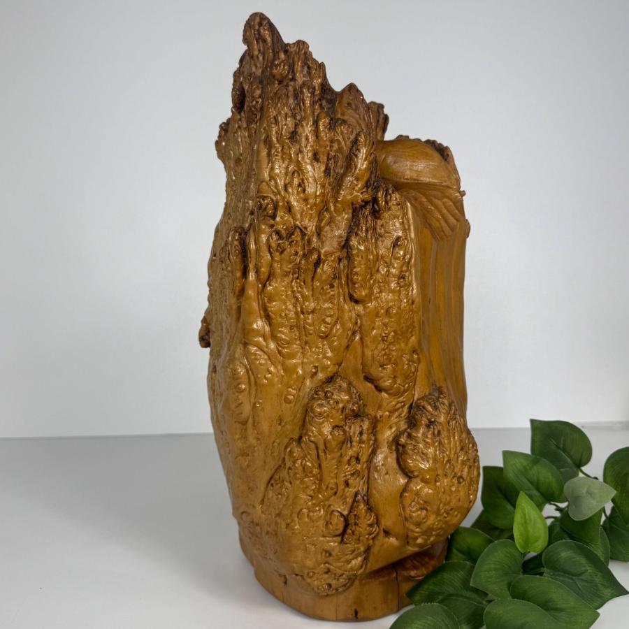 屋久杉 瘤 こぶ 花瓶 一輪挿し 木工芸品 木製花瓶 自然木 オブジェ 