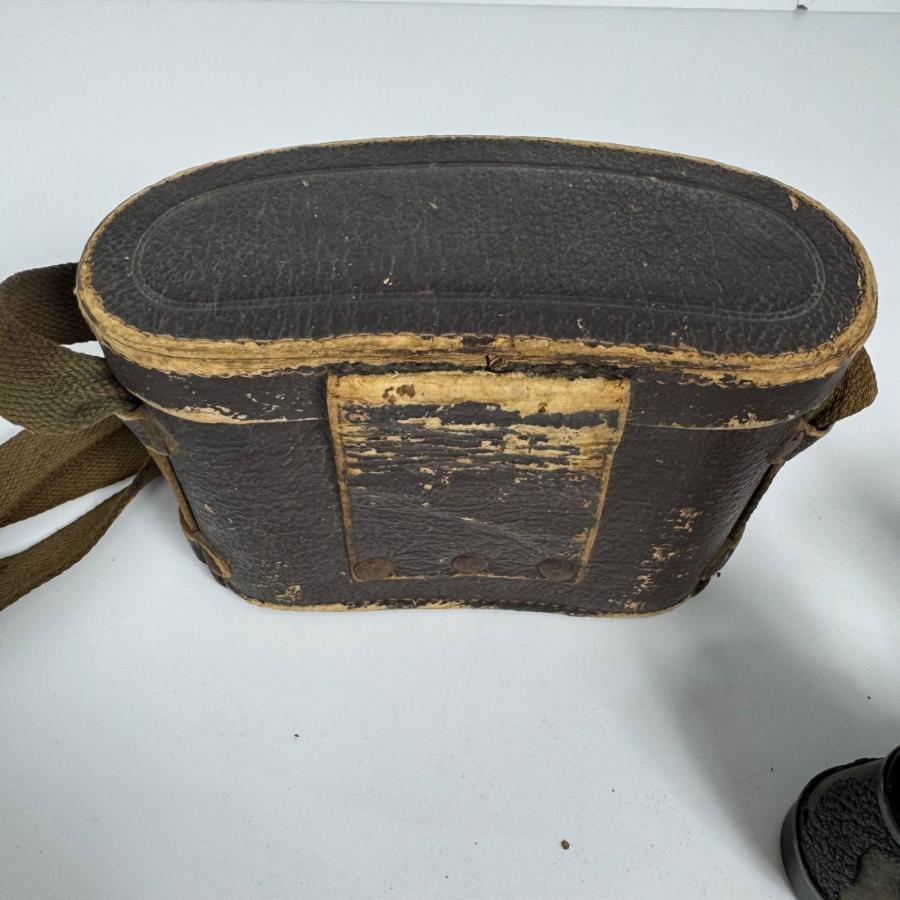 旧日本軍 戦時中 双眼鏡 KENT 6×24 No3100 ケース付き 昭和レトロ