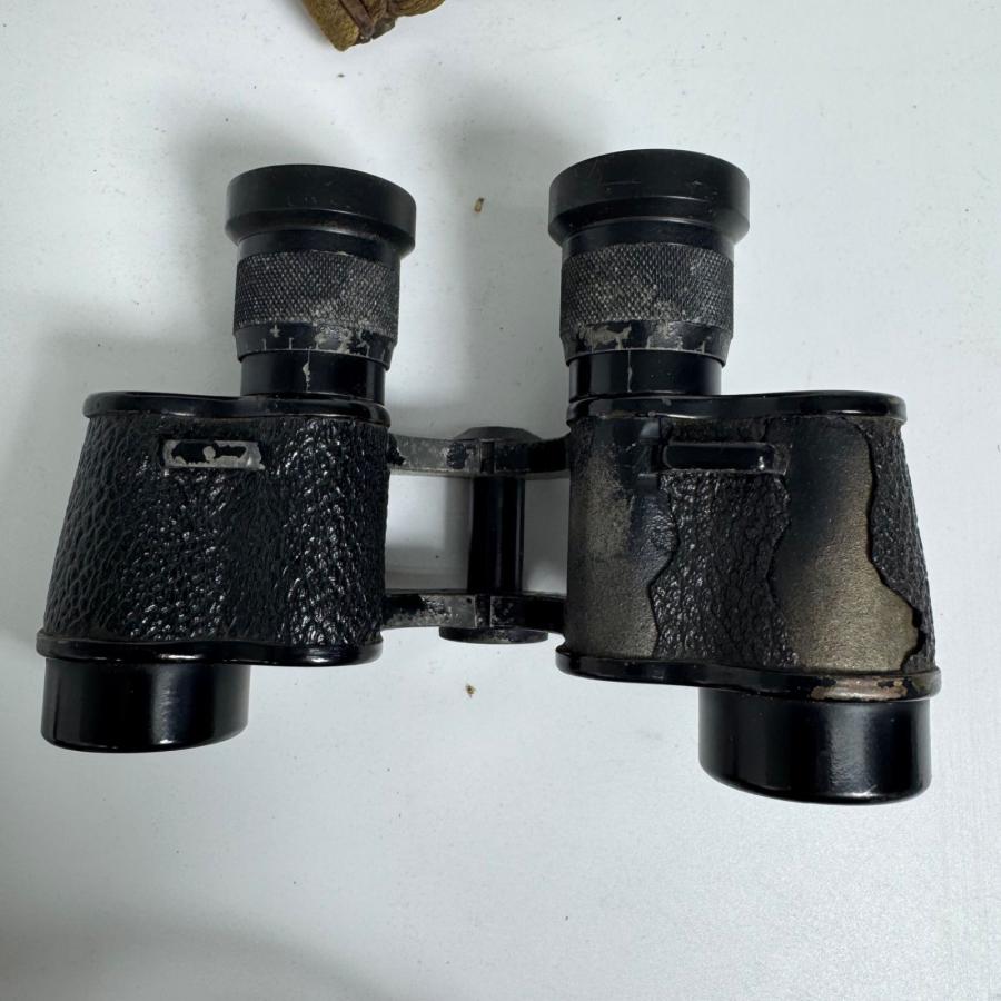 旧日本軍 戦時中 双眼鏡 KENT 6×24 No3100 ケース付き 昭和レトロ
