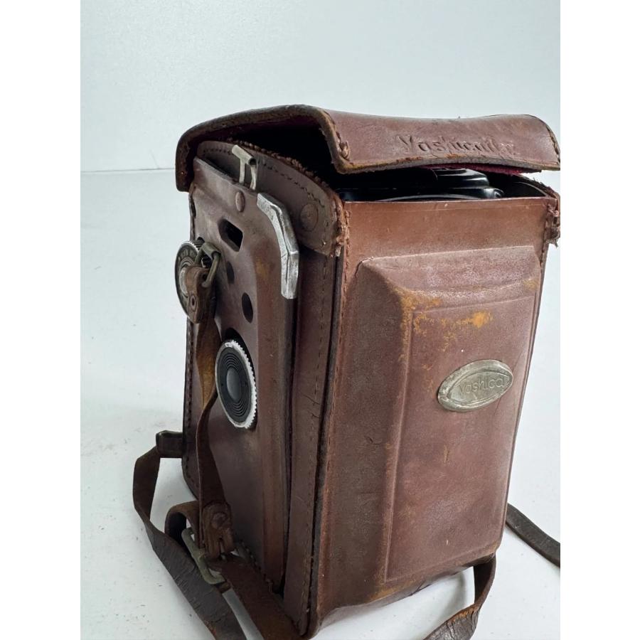 ☆ヤシカフレックス　「動作確認済み」ケース付き 動作未確認・ジャンク扱い】Yashicaflex ヤシカフレックス 二眼