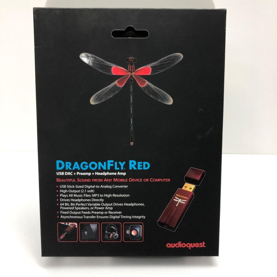 DRAGONFLY/R オーディオクエスト audioquest  USB DAC ヘッドホンアンプ DRAGONFLY レッド | audioquest | 01