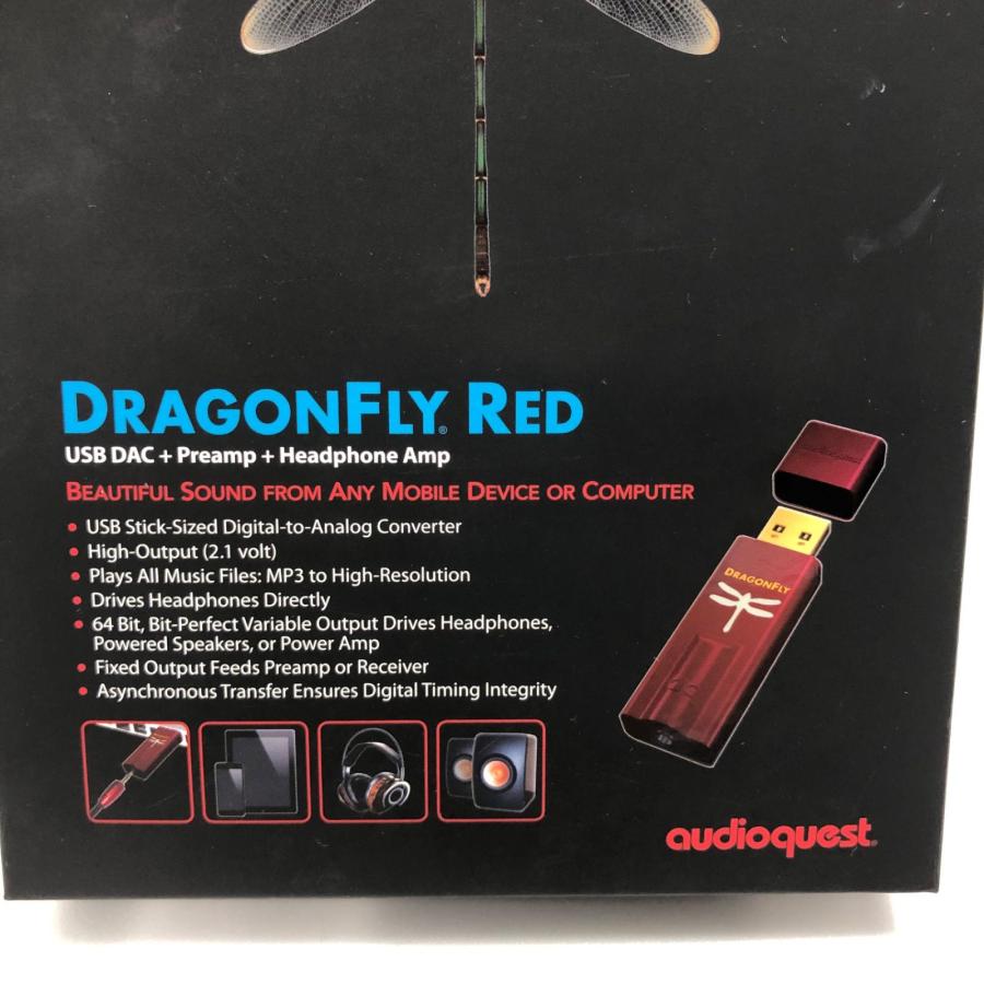 DRAGONFLY/R オーディオクエスト audioquest  USB DAC ヘッドホンアンプ DRAGONFLY レッド | audioquest | 04