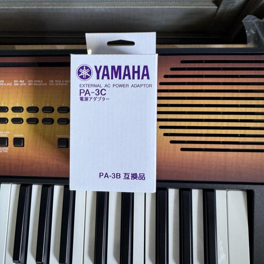 YAMAHA（ヤマハ） 電子キーボード PSR-E360MA 展示品 61鍵盤 木目調