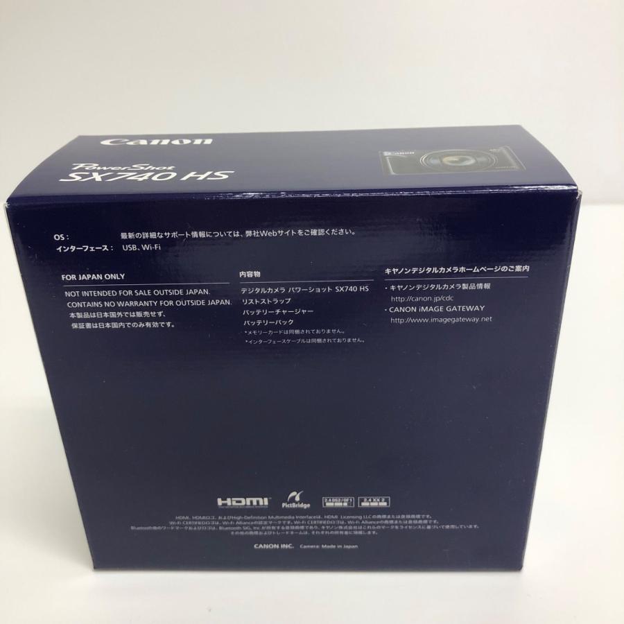 PowerShot SXシリーズ PSSX740HSBK Canon コンパクトデジタルカメラ
