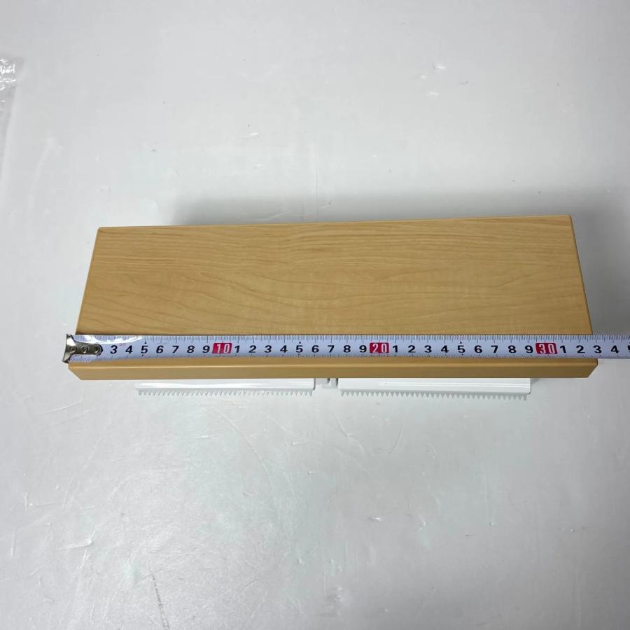 【展示品】LIXIL 壁付収納棚 TSF-103WU 棚付2連紙巻器 CF-AA64 タオルリング 3点セット 木目調 トイレ収納 |  | 07