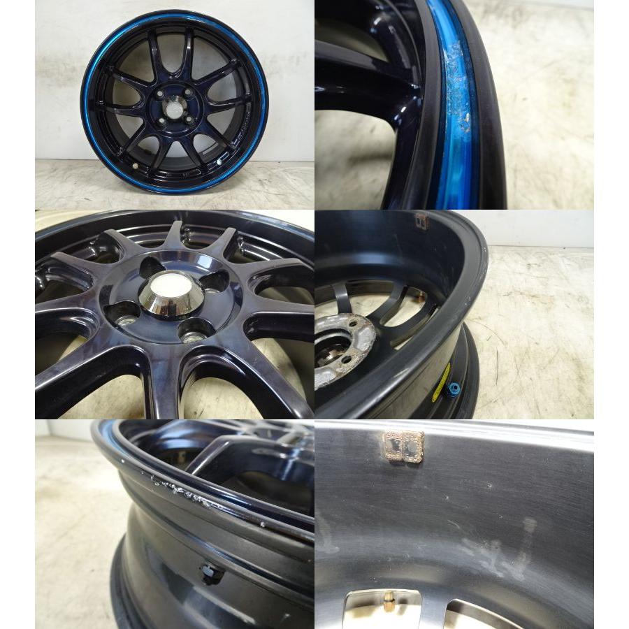 A--007(送料無料/代引きOK)ランク D.A 中古 レアマイスター LM SPORT 16x6.5J ＋43 4H PCD100 16インチアルミ 4本SETの画像