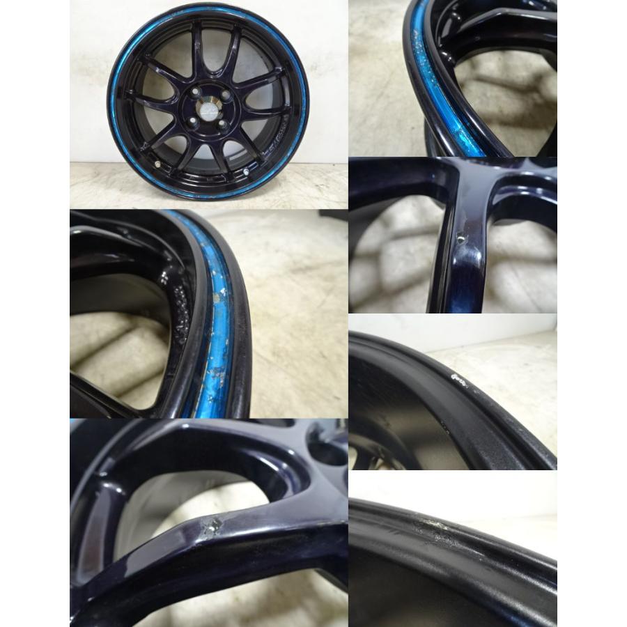 A--007(送料無料/代引きOK)ランク D.A 中古 レアマイスター LM SPORT 16x6.5J ＋43 4H PCD100 16インチアルミ 4本SETの画像