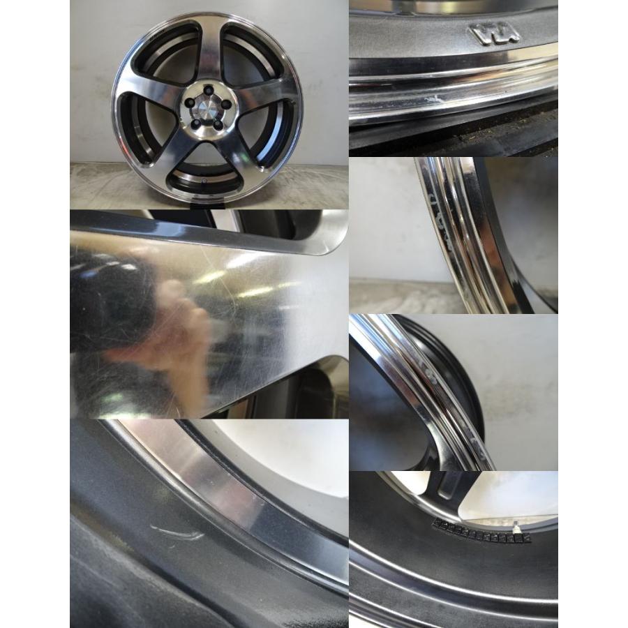 A-024(送料無料/代引きOK)ランクD.I 中古 WORK RYVER ワーク レイバー S005 20x8.5J ＋38 5H PCD114.3 20インチアルミ 4本SETの画像