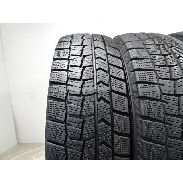 N-357 送料無料/代引OK ランクE 中古 185/70R14 ダンロップ ウィンターマックス02 WM02 2021年 8分山〜8.5分山 スタッドレスタイヤ4本の画像