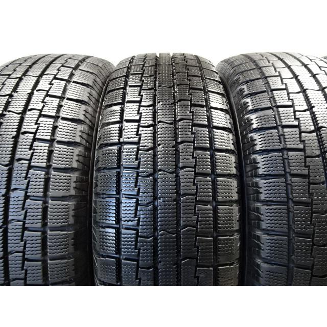 N-380 送料無料/代引OK ランクE.n 中古 185/70R14 イエローハット ice FRONTAGE 2022年 8分山〜8.5分山 スタッドレスタイヤ4本の画像