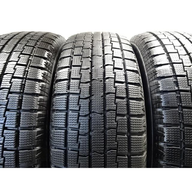 N-380 送料無料/代引OK ランクE.n 中古 185/70R14 イエローハット ice FRONTAGE 2022年 8分山〜8.5分山 スタッドレスタイヤ4本の画像