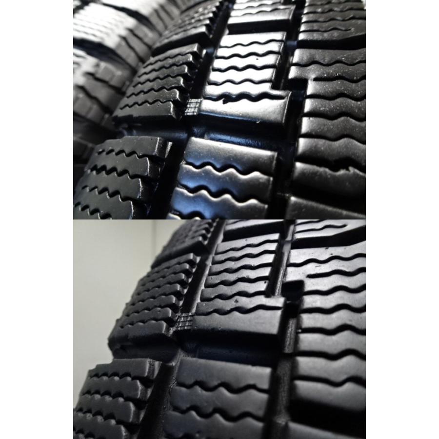 N-380 送料無料/代引OK ランクE.n 中古 185/70R14 イエローハット ice FRONTAGE 2022年 8分山〜8.5分山 スタッドレスタイヤ4本の画像