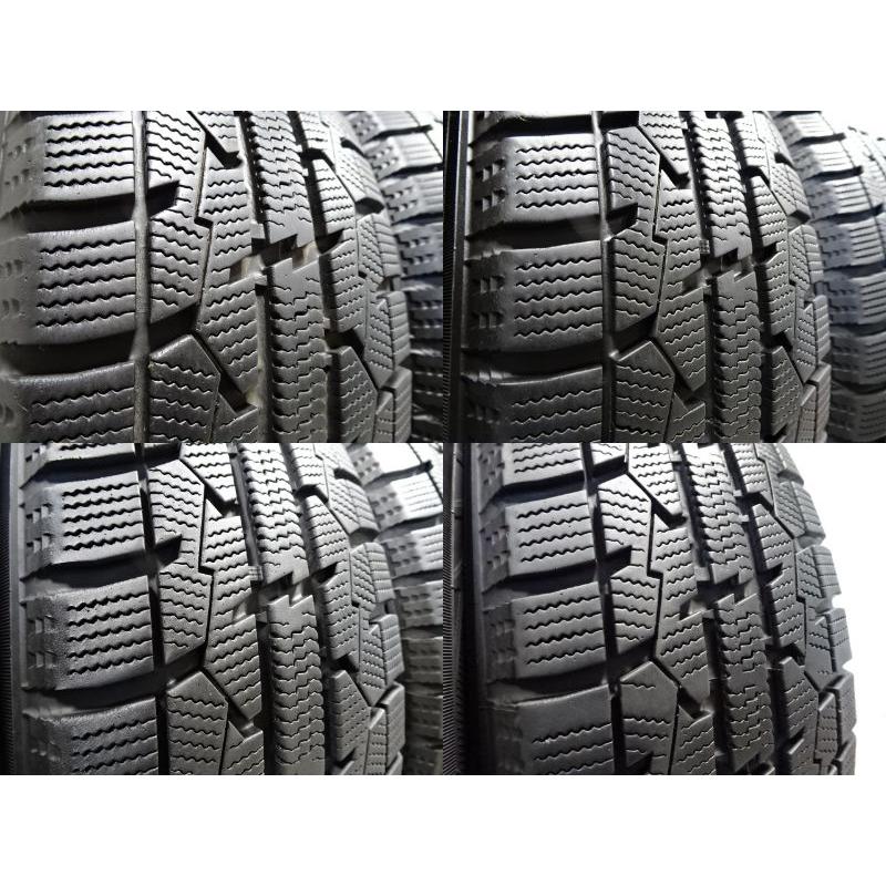 N-394 送料無料/代引OK ランクE 中古 165/65R14 トーヨー OBSERVE GARIT GIZ 2022年 8分山〜8.5分山 スタッドレスタイヤ4本の画像