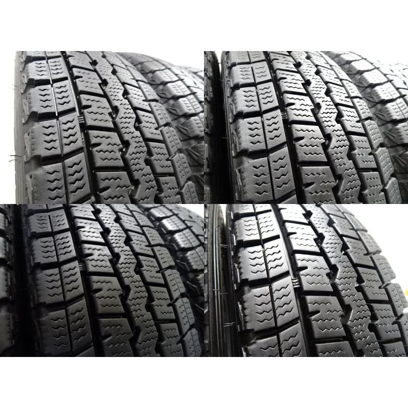 N-660 送料無料/代引OK ランク E 中古 155/80R14 88/86NLT ダンロップ WINTER MAXX SV01 2023年 9分山 スタッドレスタイヤ4本セットの画像