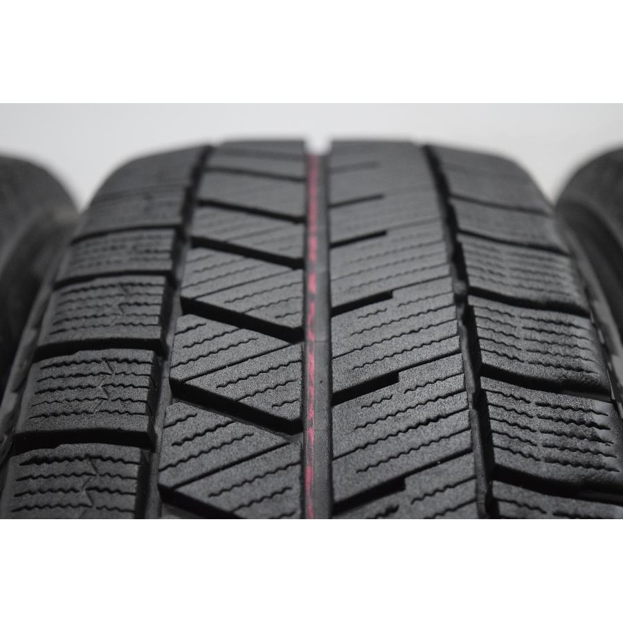G3-414(送料無料/代引きOK)ランクE 中古 美品 バリ溝 BRIDGESTONE BLIZZAK VRX3 2021年 7.5~8分山 スタッドレス 4本SET_3