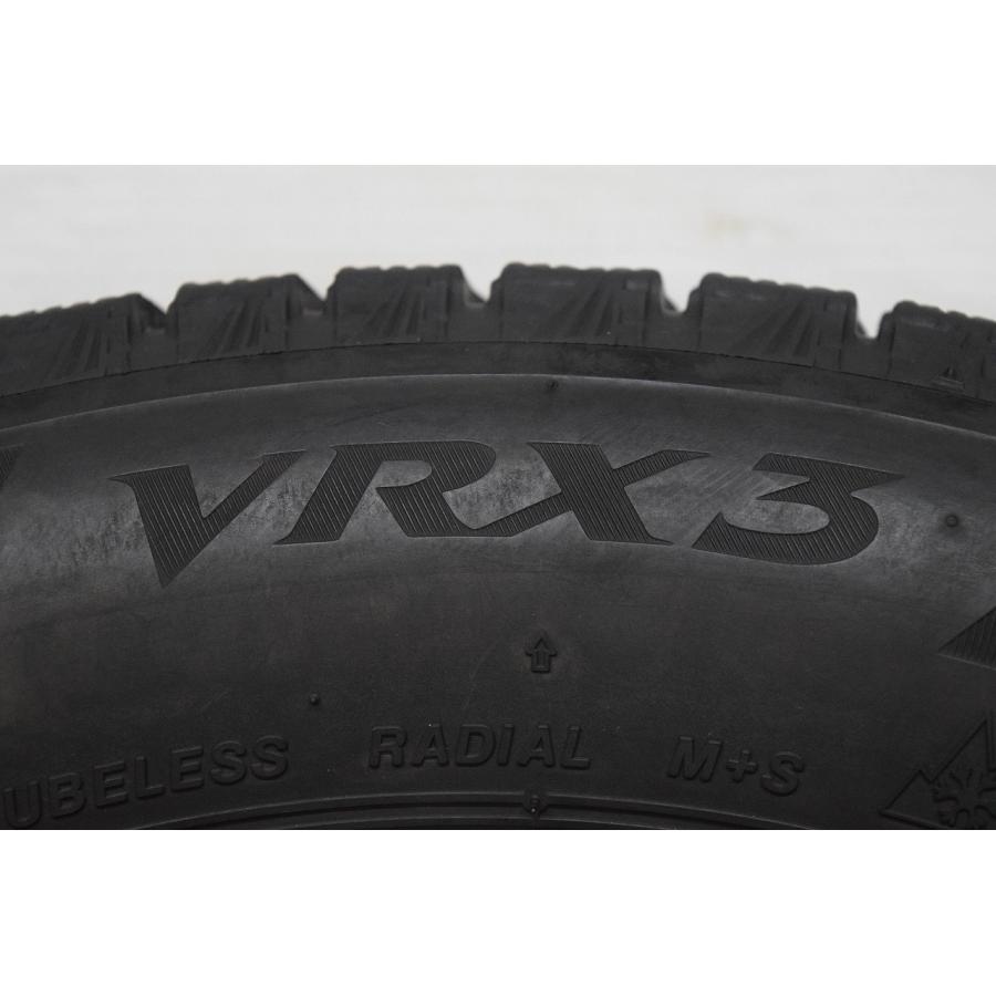 G3-414(送料無料/代引きOK)ランクE 中古 美品 バリ溝 BRIDGESTONE BLIZZAK VRX3 2021年 7.5~8分山 スタッドレス 4本SET_8
