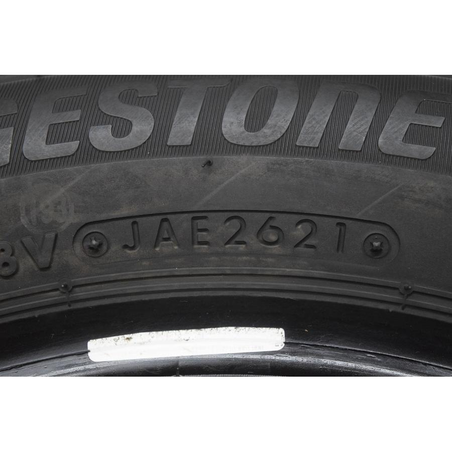 G3-414(送料無料/代引きOK)ランクE 中古 美品 バリ溝 BRIDGESTONE BLIZZAK VRX3 2021年 7.5~8分山 スタッドレス 4本SET_9