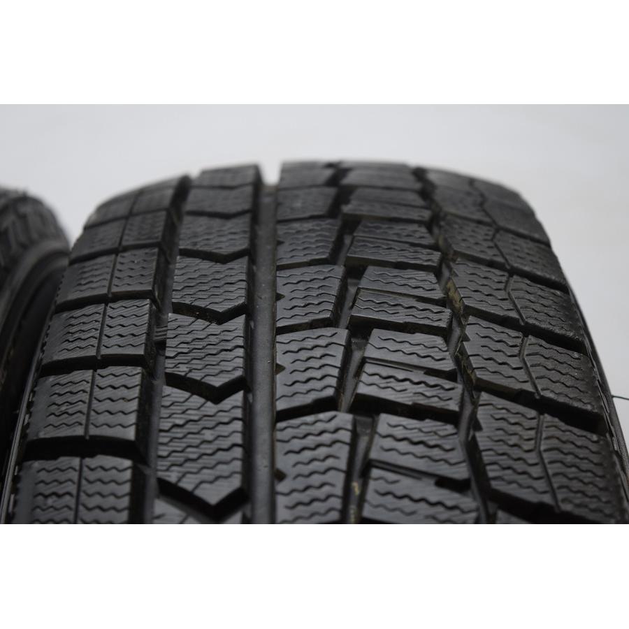 M3-274(送料無料/代引きOK)ランクS 中古 美品 バリ溝 175/65R14 DUNLOP WINTERMAXX WM02 2022年 8.5~9分山 スタッドレス 2本SETの画像