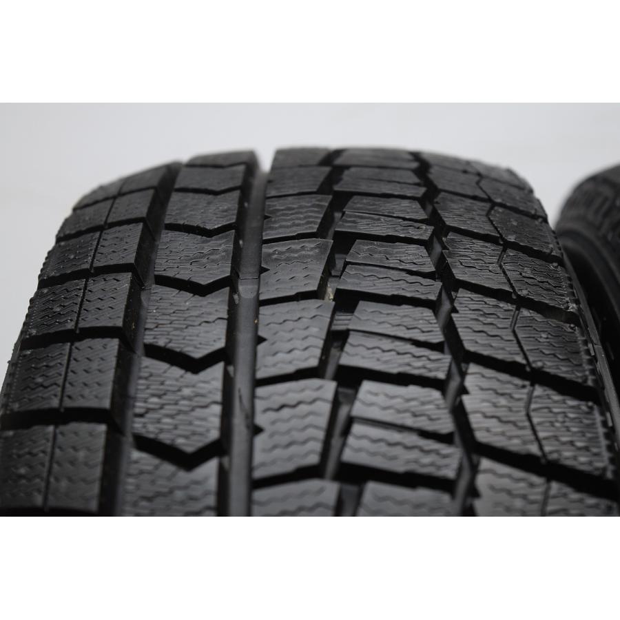 M3-274(送料無料/代引きOK)ランクS 中古 美品 バリ溝 175/65R14 DUNLOP WINTERMAXX WM02 2022年 8.5~9分山 スタッドレス 2本SETの画像