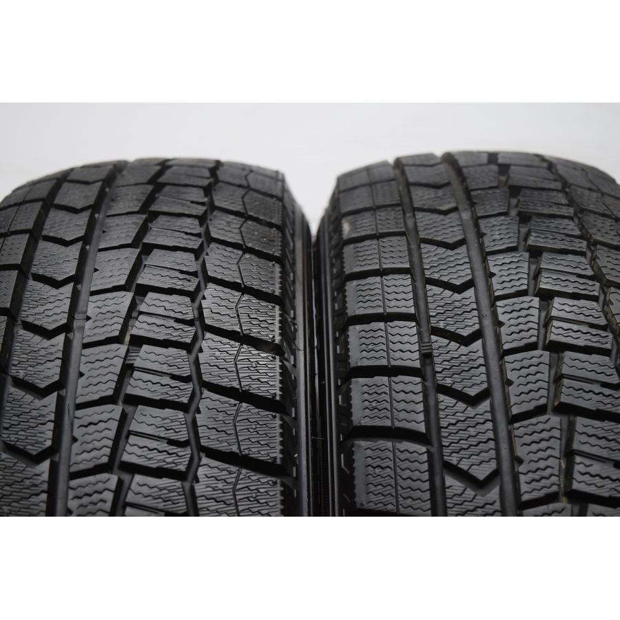 M3-274(送料無料/代引きOK)ランクS 中古 美品 バリ溝 175/65R14 DUNLOP WINTERMAXX WM02 2022年 8.5~9分山 スタッドレス 2本SETの画像