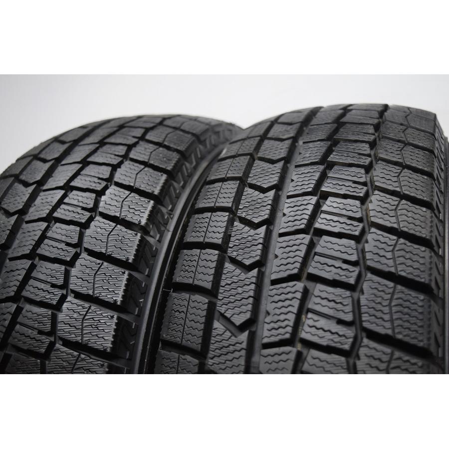 M3-274(送料無料/代引きOK)ランクS 中古 美品 バリ溝 175/65R14 DUNLOP WINTERMAXX WM02 2022年 8.5~9分山 スタッドレス 2本SETの画像
