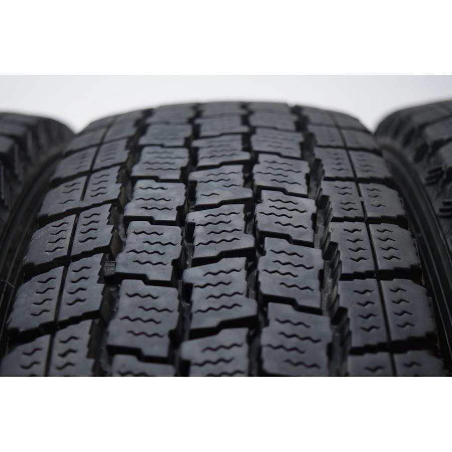 M3-376(送料無料/代引きOK)ランクE 中古 美品 バリ溝 155/80R14 GOODYEAR ICENAVE CARGO 2022年 7.5~8分山 スタッドレス 4本SETの画像