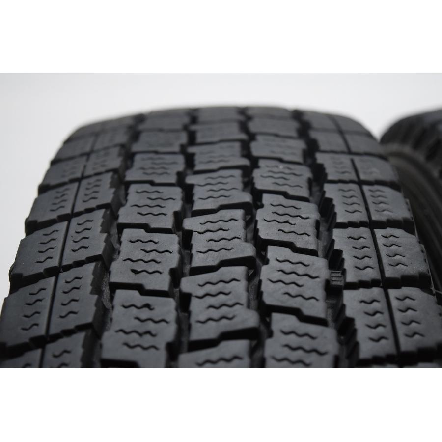 M3-376(送料無料/代引きOK)ランクE 中古 美品 バリ溝 155/80R14 GOODYEAR ICENAVE CARGO 2022年 7.5~8分山 スタッドレス 4本SETの画像