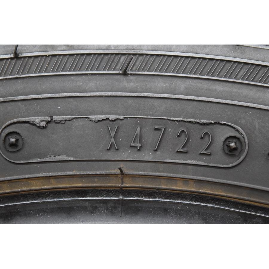M3-376(送料無料/代引きOK)ランクE 中古 美品 バリ溝 155/80R14 GOODYEAR ICENAVE CARGO 2022年 7.5~8分山 スタッドレス 4本SETの画像