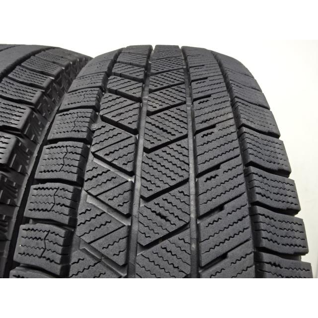 M-459(送料無料/代引きOK)ランクE 中古 格安 185/70R14 BRIDGESTONE BLIZZAK VRX3 ブリザック 2021年 7〜8分山 スタッドレス 4本SETの画像