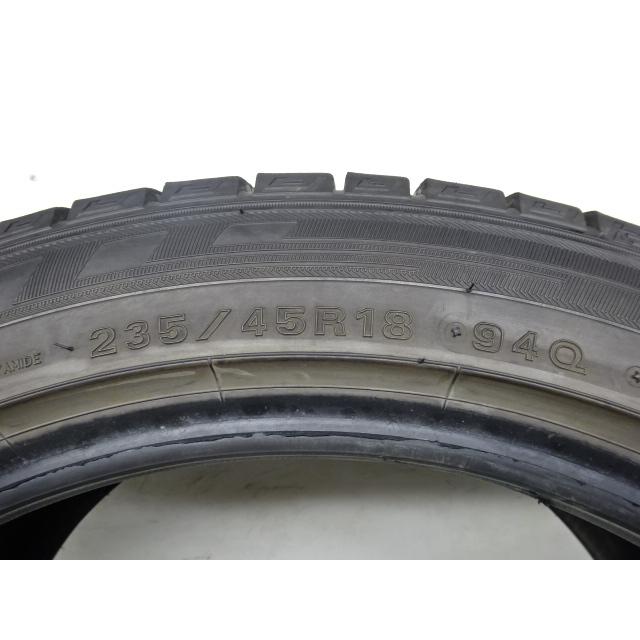 M-512(送料無料/代引きOK)ランクE/D 中古 格安 希少サイズ 235/45R18 DUNLOP WINTERMAXX03 WM03 2021年 7分山 スタッドレス 2本SETの画像