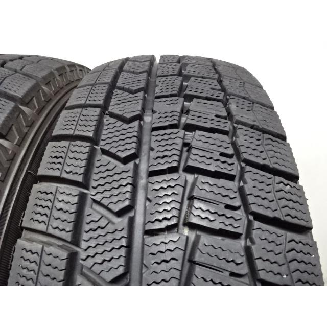 M-666(送料無料/代引きOK)ランクE 中古 バリ溝 175/65R14 DUNLOP WINTERMAXX WM02 ウインターマックス 2022年 9分山 スタッドレス 4本SETの画像