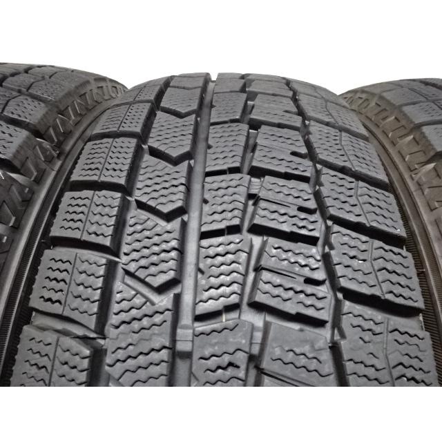 M-666(送料無料/代引きOK)ランクE 中古 バリ溝 175/65R14 DUNLOP WINTERMAXX WM02 ウインターマックス 2022年 9分山 スタッドレス 4本SETの画像