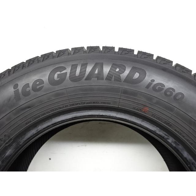 M-732(送料無料/代引きOK)ランクS 中古 美品 バリ溝 185/70R14 YOKOHAMA iceGUARD iG60 アイスガード6 2021年 9分山 スタッドレス 4本SETの画像