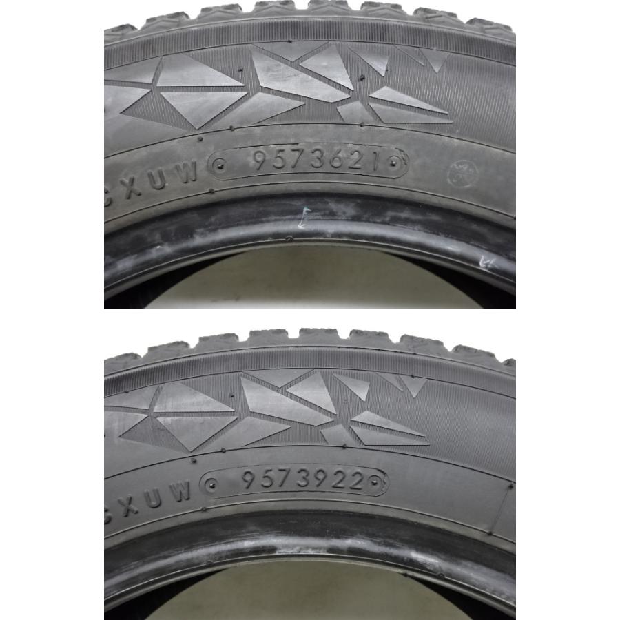 M-790(送料無料/代引きOK)ランクE 中古 バリ溝 165/70R14 TOYOTIRES OBSERVE GIZ2 オブザーブ 2021/2022年 8~8.5分山 スタッドレス 4本SETの画像
