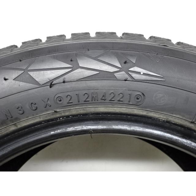 M-821(送料無料/代引きOK)ランクE 中古 格安 165/65R14 TOYOTIRES OBSERVE GIZ2 オブザーブ ギズ2 2021年 7.5〜8分山 スタッドレス 4本SETの画像