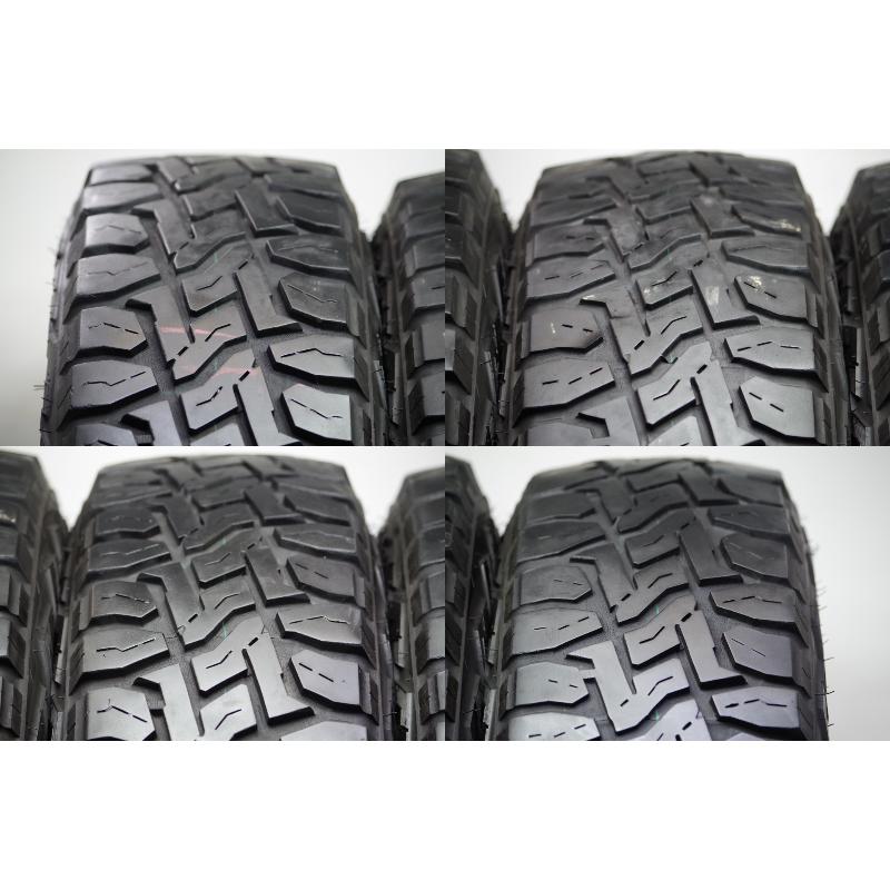 A-158(送料無料/代引きOK)ランクｎ 中古 185/85R16 105/103N トーヨー OPEN COUNTRY R/T 2022年 6.5〜6.9mm 夏タイヤ ホワイトレターの画像