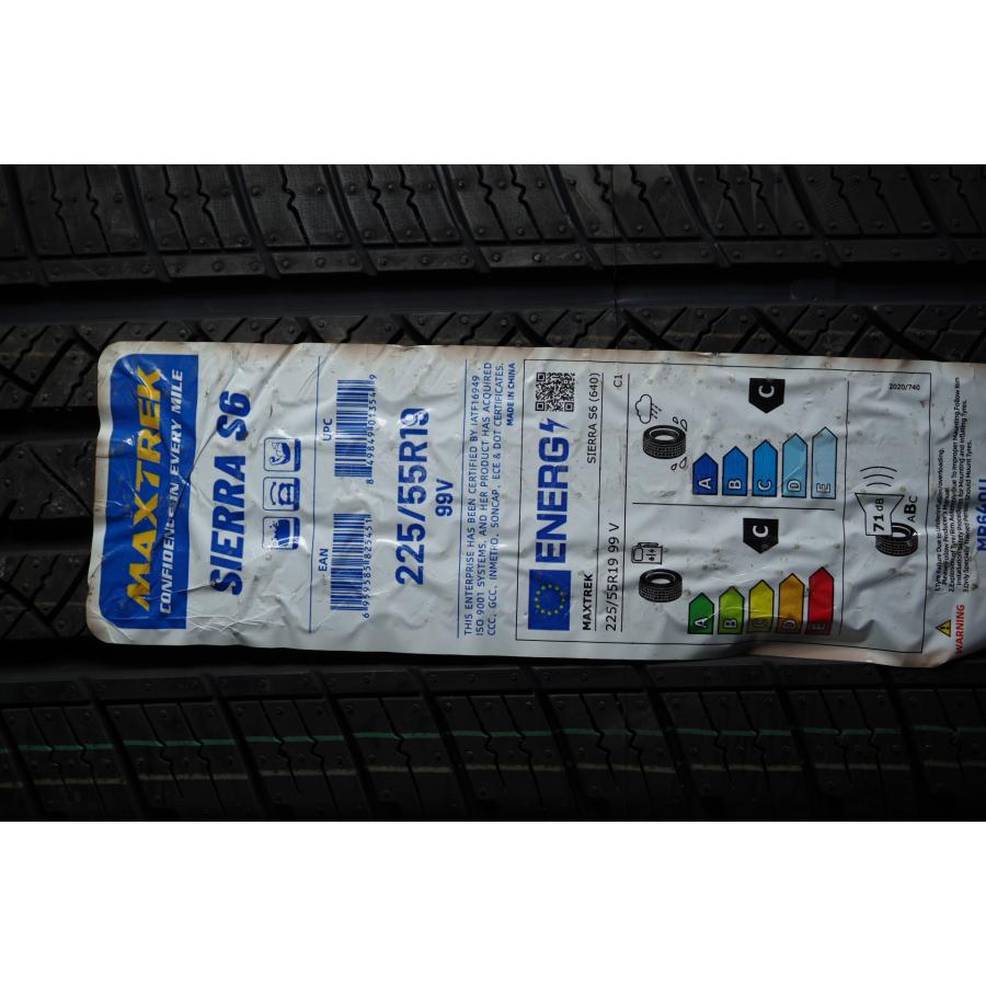 A-1(送料無料/代引きOK)ランクM 新古品 未使用 225/55R19 MAXTREK SIERRA S6 2024年 夏タイヤ 4本SET | MAXTREK | 01