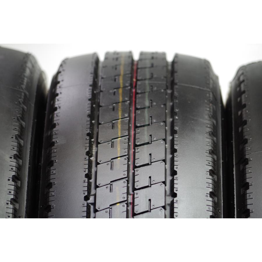 A-361(送料無料/代引きOK)ランクN 中古 ほぼ新品 195/65R16 106/104N LT ブリヂストン DURAVIS R207A 2025年 イボ付き 夏タイヤ 6本の画像