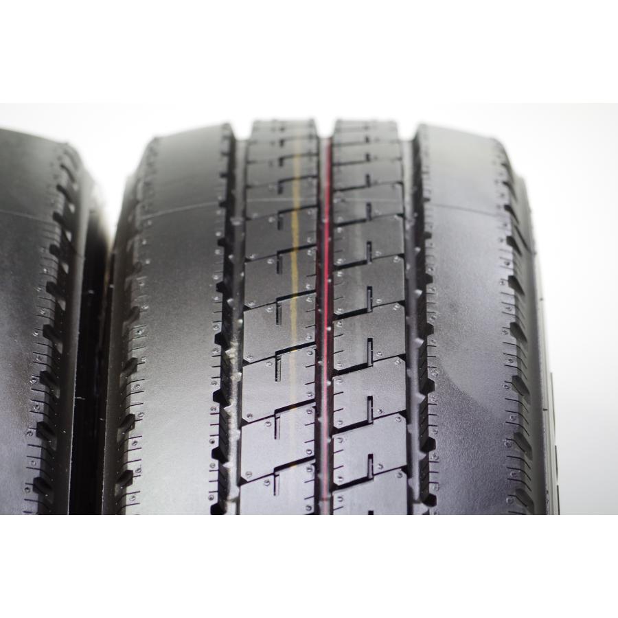 A-361(送料無料/代引きOK)ランクN 中古 ほぼ新品 195/65R16 106/104N LT ブリヂストン DURAVIS R207A 2025年 イボ付き 夏タイヤ 6本の画像