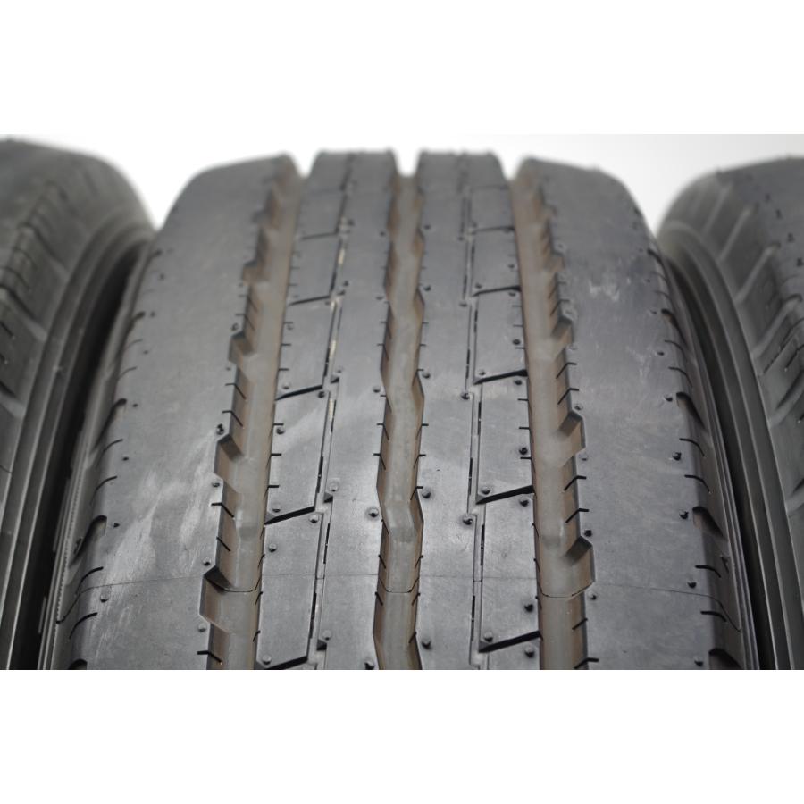 A-419(送料無料/代引きOK)ランクN ほぼ新品 205/60R17.5 111/109N ヨコハマ LT151R 2025年 イボ付き 夏タイヤ 6本SETの画像