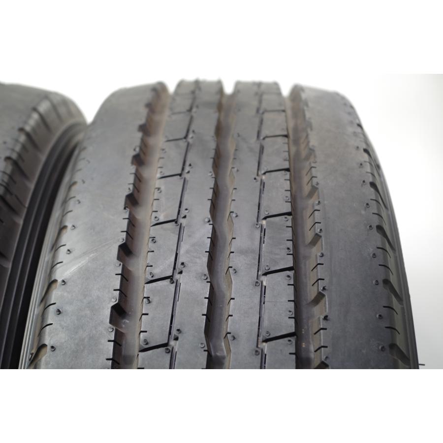 A-427(送料無料/代引きOK)ランクN ほぼ新品 205/60R17.5 111/109N ヨコハマ LT151R 2025年 イボ付き 夏タイヤ 6本SETの画像
