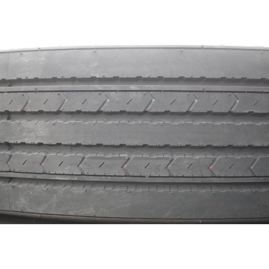 A-461(直接引き取り限定)ランクN ほぼ新品 イボ少しあり 275/80R22.5 151/148J ダンロップ SP330 2025年 夏タイヤ 8本SET トラックの画像